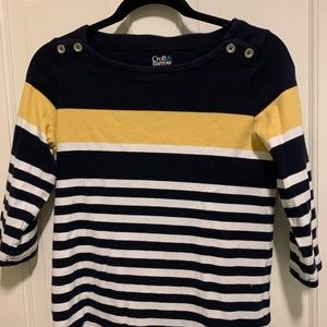 Three quarter sleeve cotton shirt